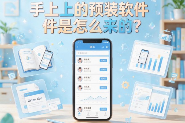 手机上的预装软件是怎么来的？