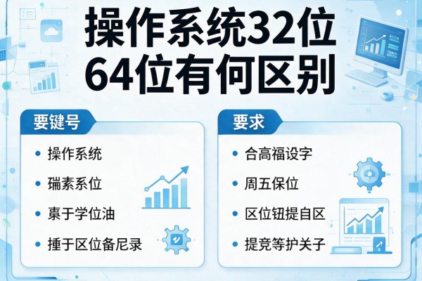 操作系统32位和64位有何区别？