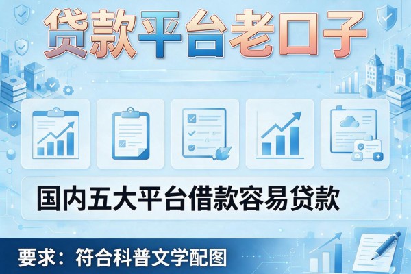 贷款平台老口子，国内五大平台借款容易贷款