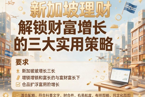 新加坡理财：解锁财富增长的三大实用策略