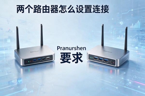 两个路由器怎么设置连接？