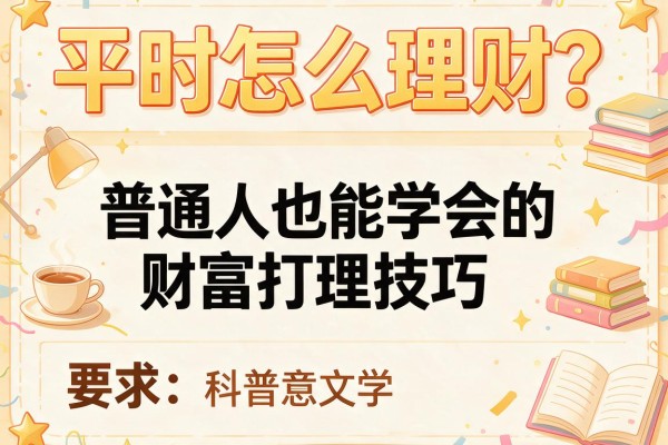 平时怎么理财？普通人也能学会的财富打理技巧