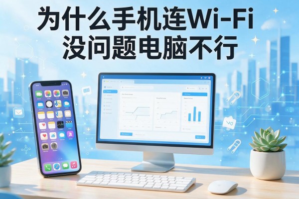 为什么手机连WiFi没问题电脑不行？