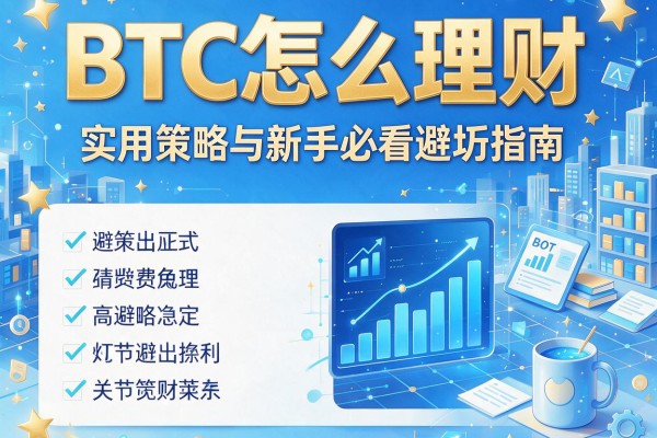 BTC怎么理财：实用策略与新手必看避坑指南