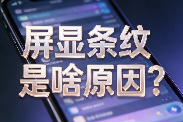 手机屏显条纹是啥原因？