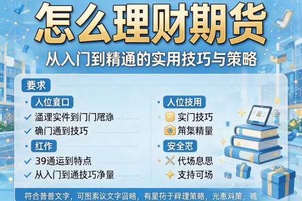 怎么理财期货：从入门到精通的实用技巧与策略