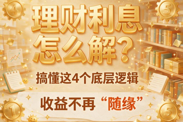 理财利息怎么解？搞懂这4个底层逻辑，收益不再“随缘”