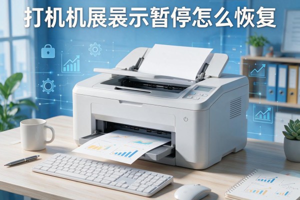 打印机显示暂停怎么恢复