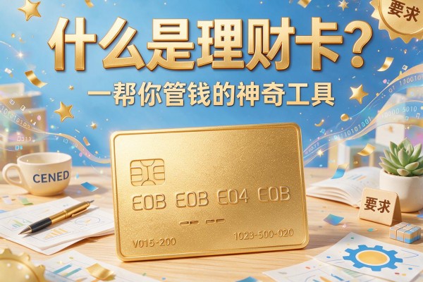 什么是理财卡？一张帮你管钱的神奇工具