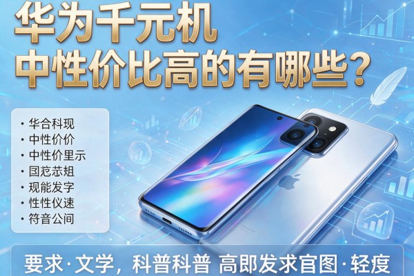 华为千元机中性价比高的有哪些？