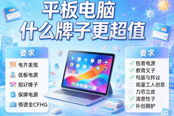 平板电脑什么牌子更超值