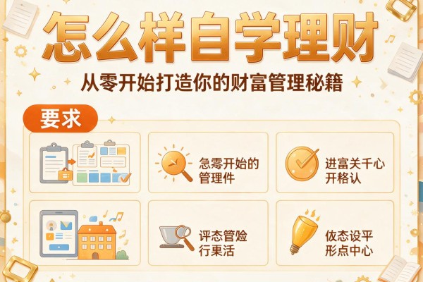怎么样自学理财：从零开始打造你的财富管理秘籍