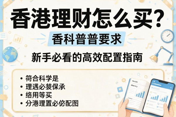 香港理财怎么买？新手必看的高效配置指南