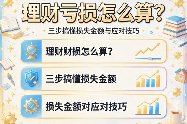 理财亏损怎么算？三步搞懂损失金额与应对技巧