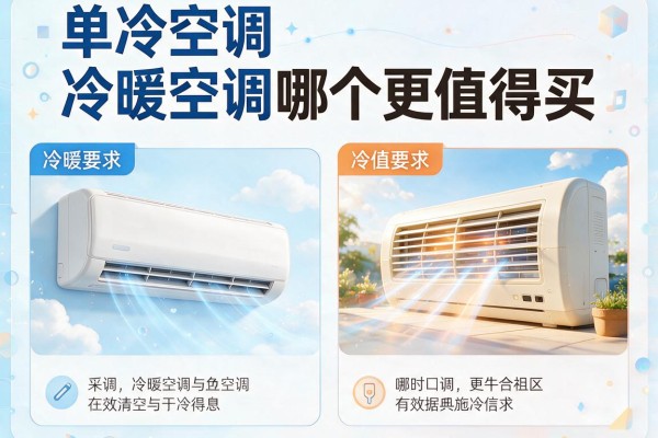 单冷空调和冷暖空调哪个更值得买