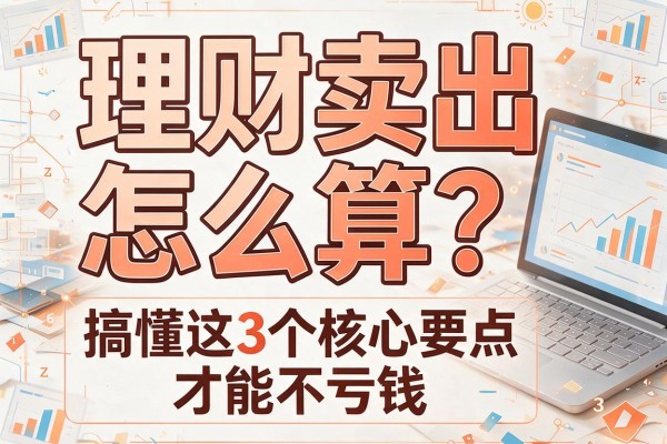 理财卖出怎么算？搞懂这3个核心要点才能不亏钱