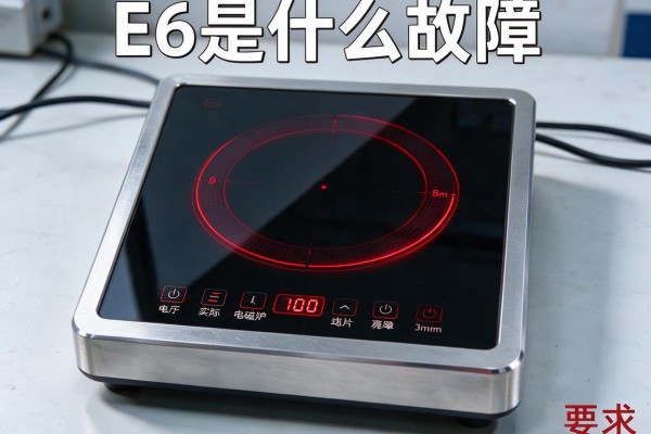 电磁炉显示E6是什么故障？