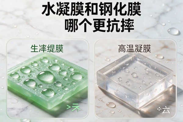 水凝膜和钢化膜哪个更抗摔？