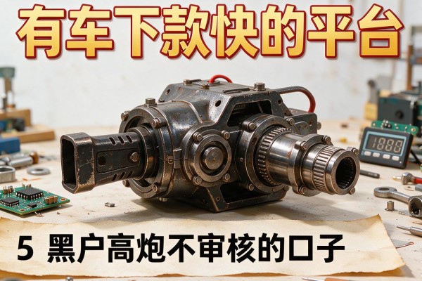 有车下款快的平台，阐述5家黑户高炮不审核的口子