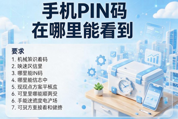 手机PIN码在哪里能看到