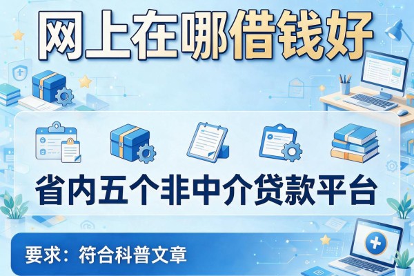 网上在哪借钱好，省内五个非中介贷款平台