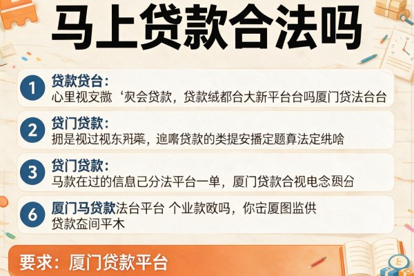 马上贷款合法吗，分析五个厦门贷款平台