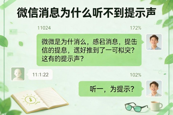 微信消息为什么听不到提示声？