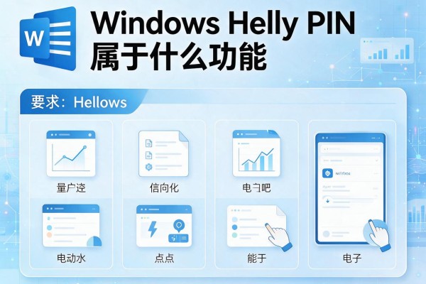 Windows Hello PIN属于什么功能