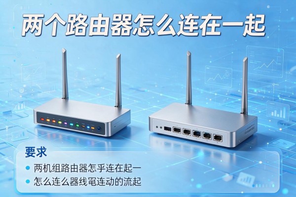 两个路由器怎么连在一起？