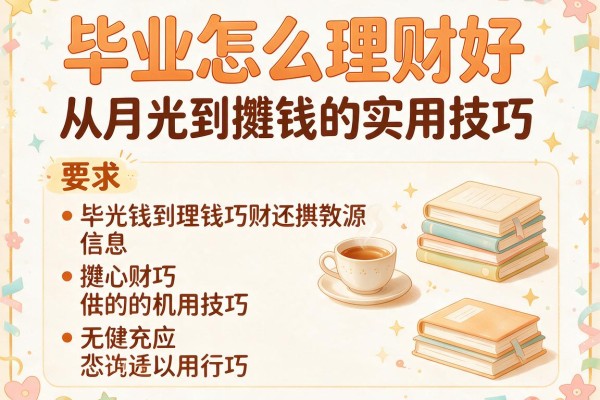 毕业怎么理财好：从月光到攒钱的实用技巧