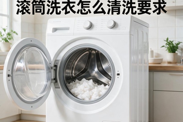 滚筒洗衣机怎么清洗