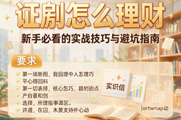 证劵怎么理财：新手必看的实战技巧与避坑指南