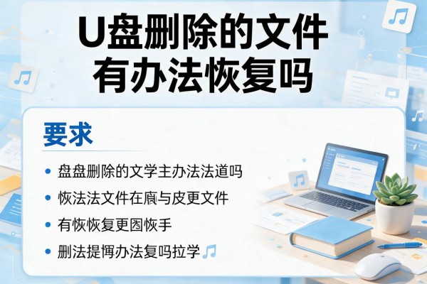 U盘删除的文件有办法恢复吗