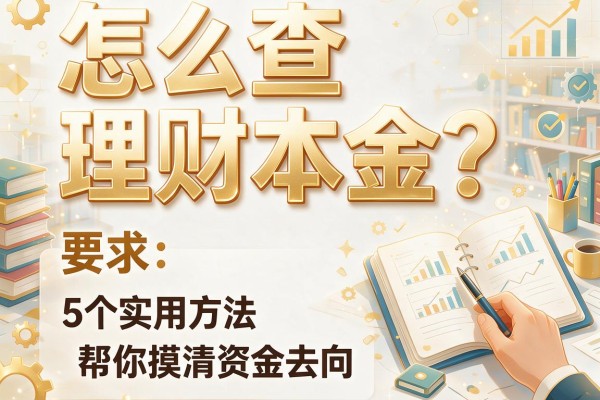 怎么查理财本金？5个实用方法帮你摸清资金去向