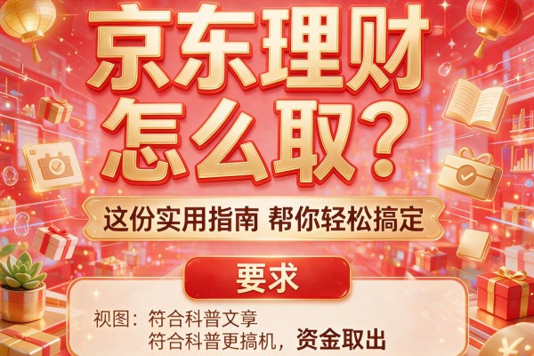京东理财怎么取？这份实用指南帮你轻松搞定资金取出