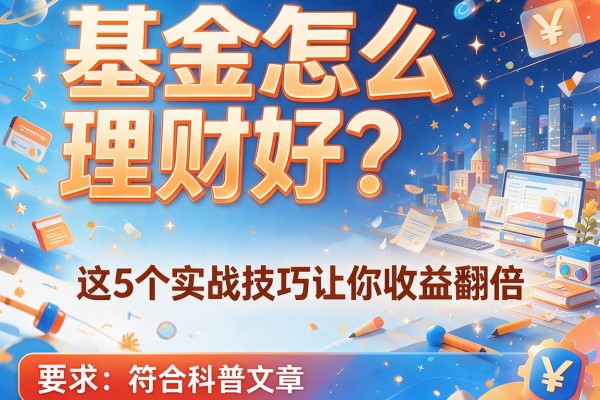 基金怎么理财好？这5个实战技巧让你收益翻倍