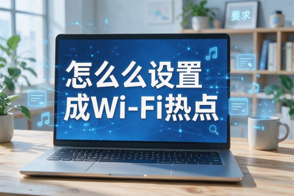 笔记本怎么设置成Wi-Fi热点？