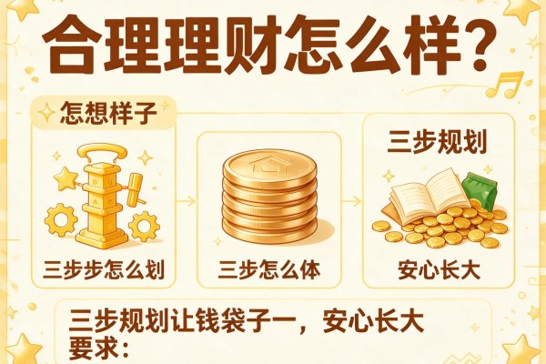 合理理财怎么样？三步规划让钱袋子安心长大