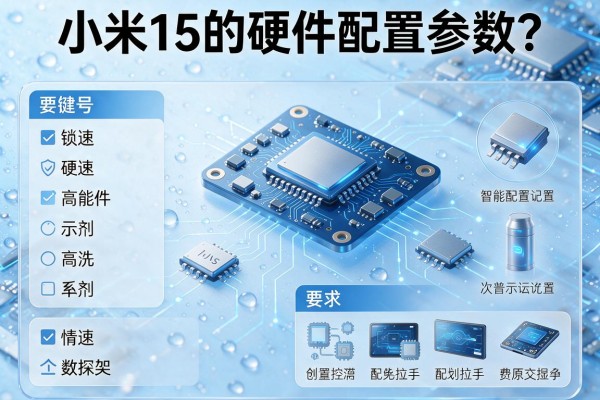 小米15的硬件配置参数？
