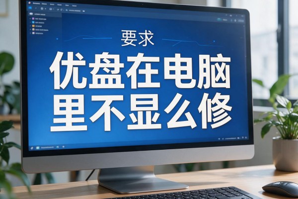 优盘在电脑里不显示怎么修