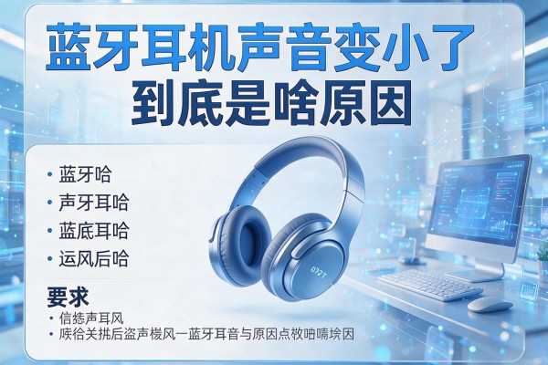 蓝牙耳机声音变小了到底是啥原因