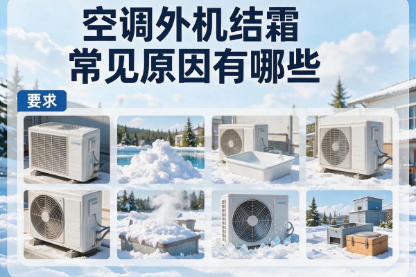 空调外机结霜常见原因有哪些