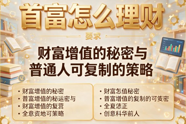 首富怎么理财：财富增值的秘密与普通人可复制的策略