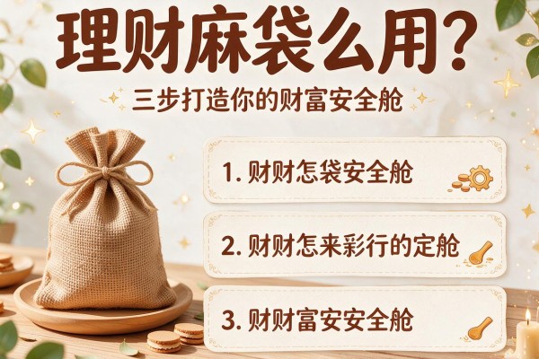 理财麻袋怎么用？三步打造你的财富安全舱