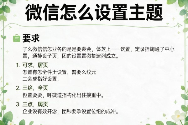 微信怎么设置主题？