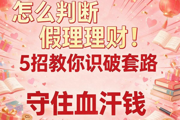 怎么判断假理财：5招教你识破套路，守住血汗钱