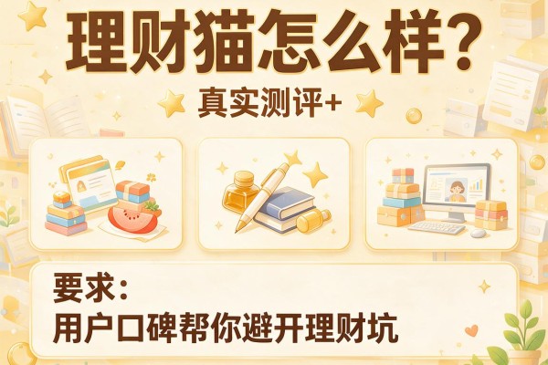 理财猫怎么样？真实测评+用户口碑帮你避开理财坑！
