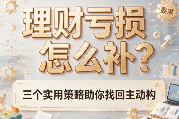 理财亏损怎么补？三个实用策略助你找回主动权