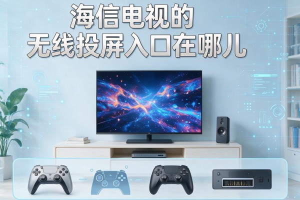 海信电视的无线投屏入口在哪儿？