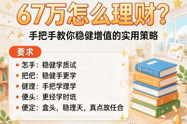 67万怎么理财？手把手教你稳健增值的实用策略
